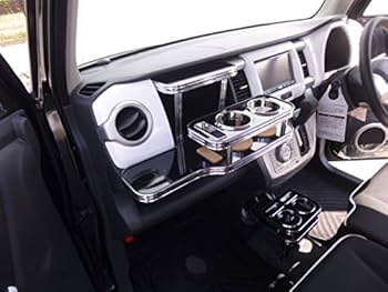 Amazon | ハスラー フロントテーブル ブラック 携帯ホルダー助手